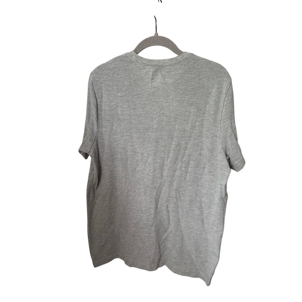 Tommy Hilfiger Gray Logo T Shirt Mens XL Short Sleeve Crew Neck Casual Tee - Picture 6 of 6